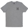 HUF X Thrasher Classic H Mens Shirt - Grey Heather