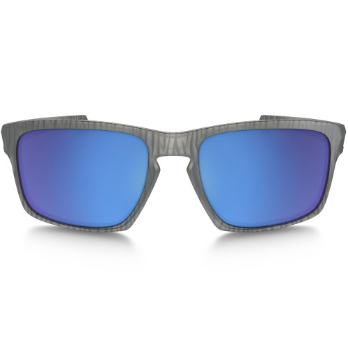 Oakley SLIVER Matte Grey Ink Urban Jungle Sapphire Iridium Sunglasses