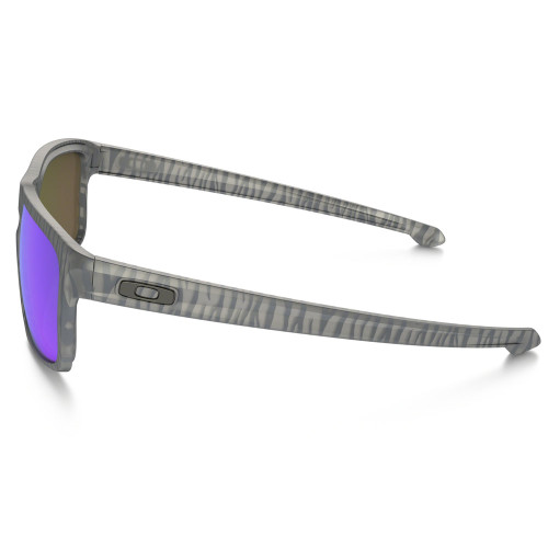 Oakley SLIVER Matte Grey Ink Urban Jungle Sapphire Iridium Sunglasses
