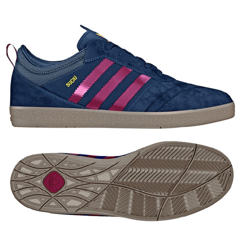 Adidas SUCIU ADV Navy / Burgundy / Gum Skate Shoes
