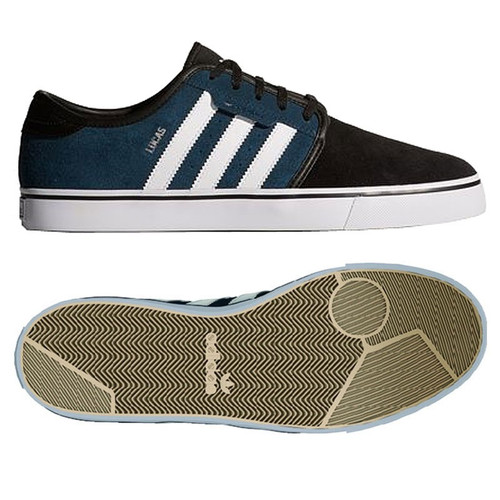 Adidas Seeley Dark Petrol / Running White / Black Skate Shoes