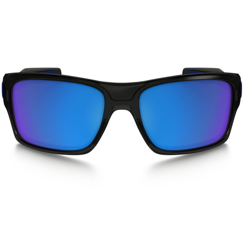 Oakley TURBINE XS Black Ink Sapphire Iridium Sunglasses