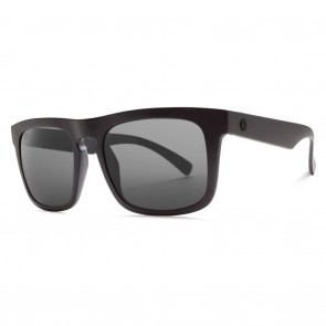Electric MAINSTAY Matte Black Melanin Grey Polarized Level 1 Sunglasses