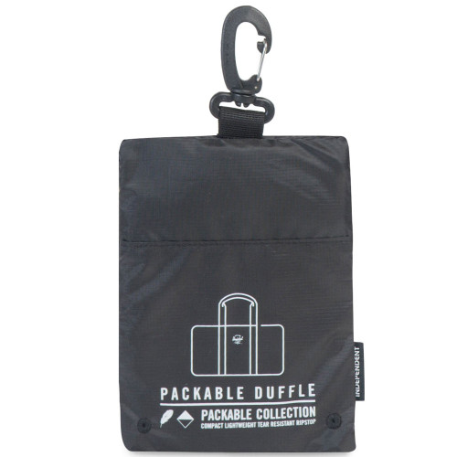 Herschel Packable Duffle Bag Black Independent