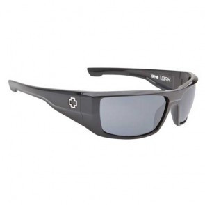 Spy DIRK Shiny Black with Grey Polarized Sunglasses