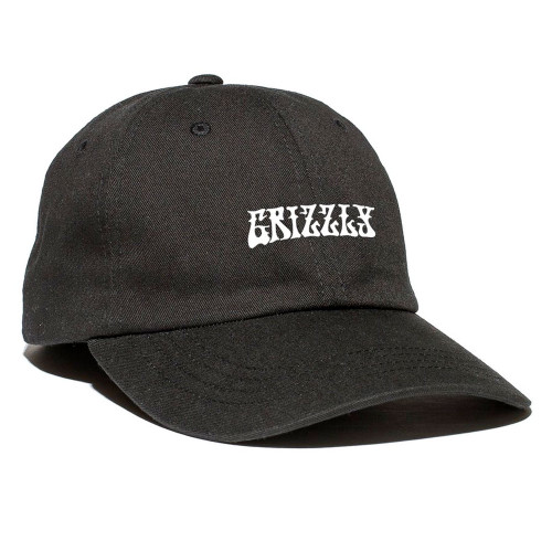 Grizzly Hendrix Dad Hat - Black
