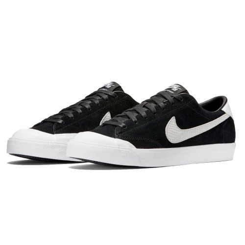 Nike SB Air Zoom All Court CK QS Black / White Skate Shoes