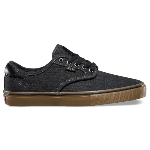 Vans CHIMA FERGUSON PRO (Covert Twill) Black Gum Skateboard Shoes