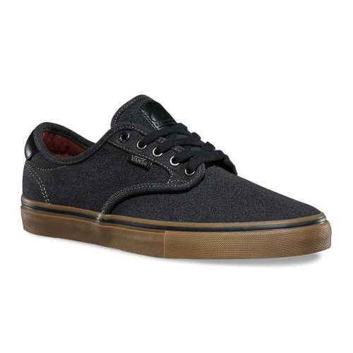 Vans CHIMA FERGUSON PRO (Covert Twill) Black Gum Skateboard Shoes
