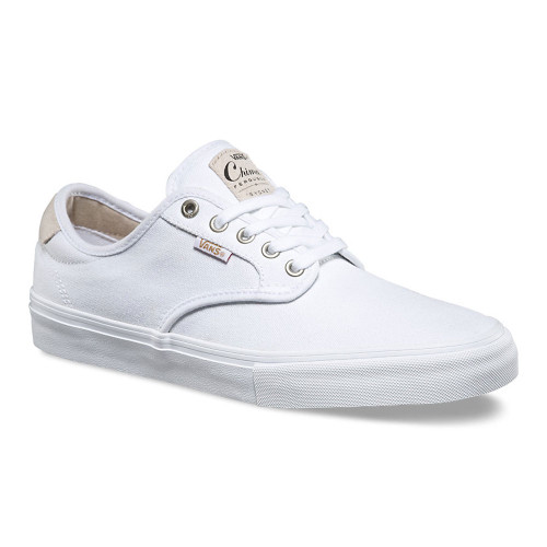 Vans CHIMA FERGUSON PRO (Oxford) White Skateboard Shoes