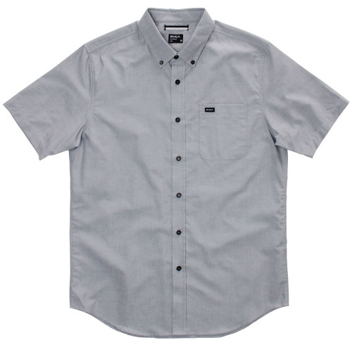 RVCA That'll Do Oxford Mens Shirt - Pavement