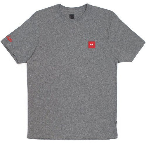 HUF X CHOCOLATE SF COP CAR Mens Shirt - Gray Heather