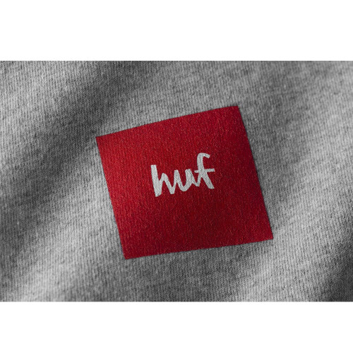 HUF X CHOCOLATE SF COP CAR Mens Shirt - Gray Heather