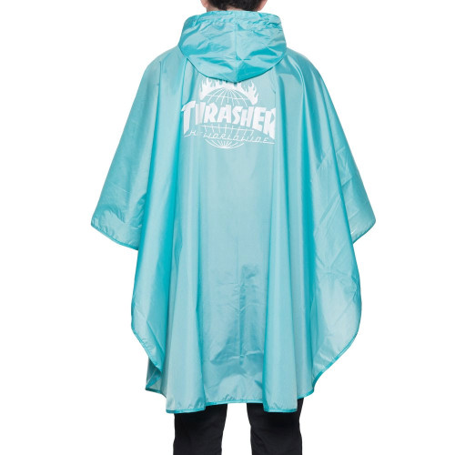 HUF THRASHER Packable Poncho - Mint