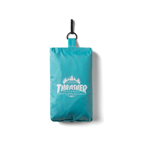 HUF THRASHER Packable Poncho - Mint