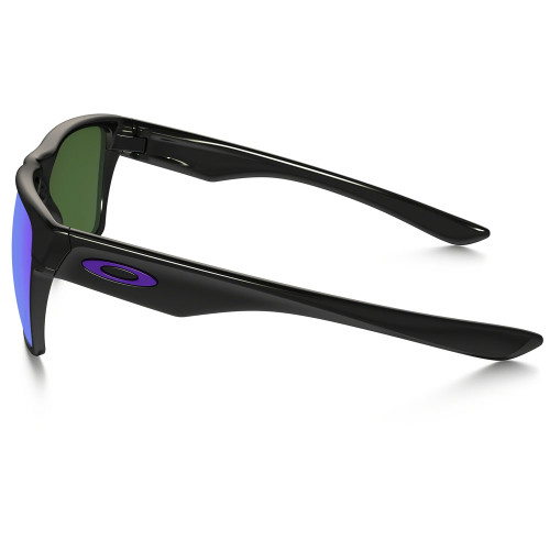 Oakley TWOFACE XL Polished Black Violet Iridium Sunglasses