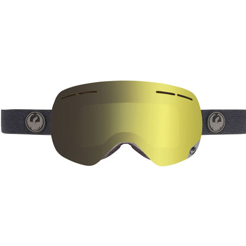 Dragon X1S Verse Transitions Yellow Snow Googles