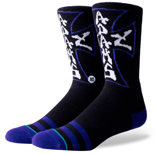 Stance Jay Skate Socks - Black