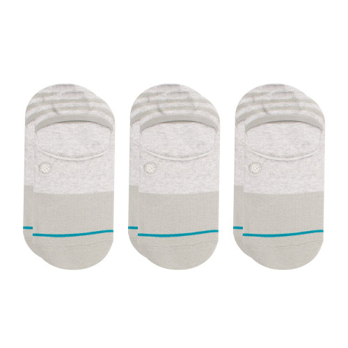Stance Gamut 3 Pack Skate Socks - Grey