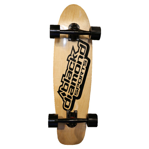 Black Diamond Sports Natural Cruiser Longboard Complete