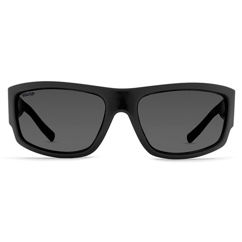 VonZipper SEMI Black Satin / Wildlife Black Polarized Sunglasses