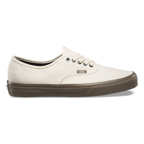 Vans Authentic Skate Shoes - (C&D) Cream / Walnut