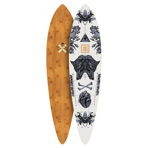 Arbor Fish 37 BC Longboard Deck Only 1