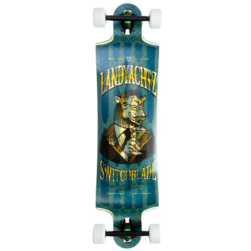 Landyachtz Switchblade 38 HT Camel Longboard Complete