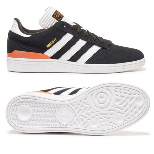 Adidas BUSENITZ Black / White / Craft Orange Skate Shoes