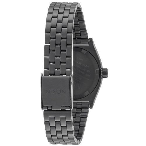 Nixon SMALL TIME TELLER All Black / Rose Gold Watch