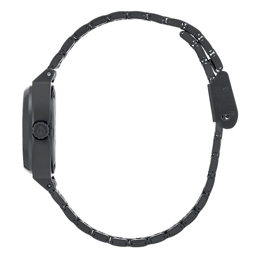 Nixon SMALL TIME TELLER All Black / Rose Gold Watch