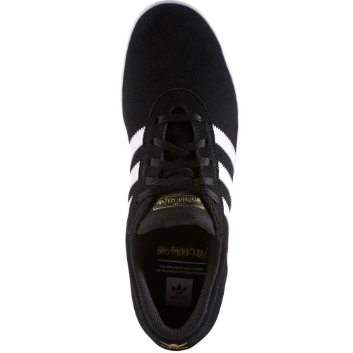 Adidas SILAS VULC ADV Black / White Skate Shoes