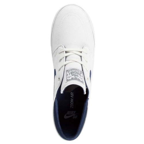 Nike Zoom Stefan Janoski Summit White / Midnight Navy Skate Shoes