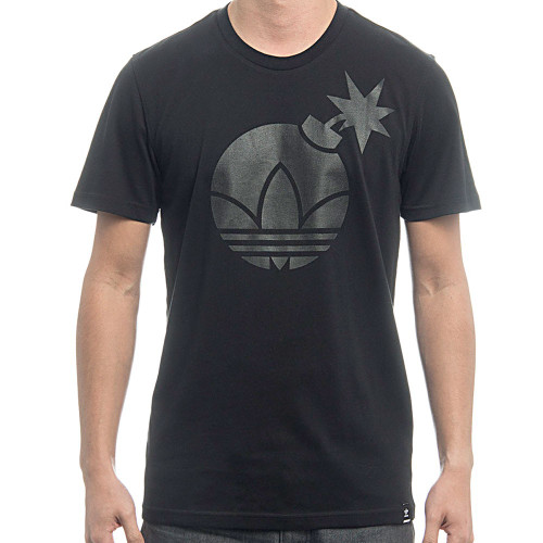 Adidas The Hundreds Mens Short Sleeve Shirt - Black