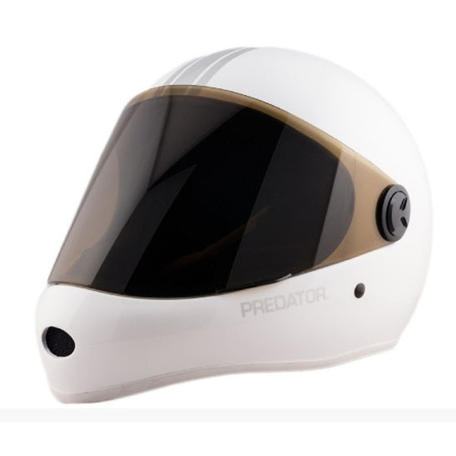 Predator DH6 Full Face Race Skate Helmet - White