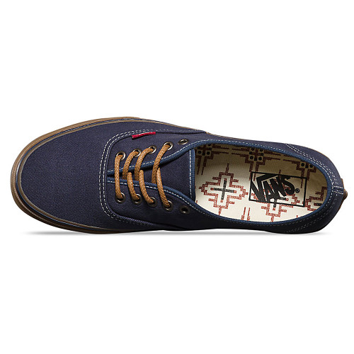 Vans AUTHENTIC (T&G) Ombre Blue / Gum Skateboard Shoes