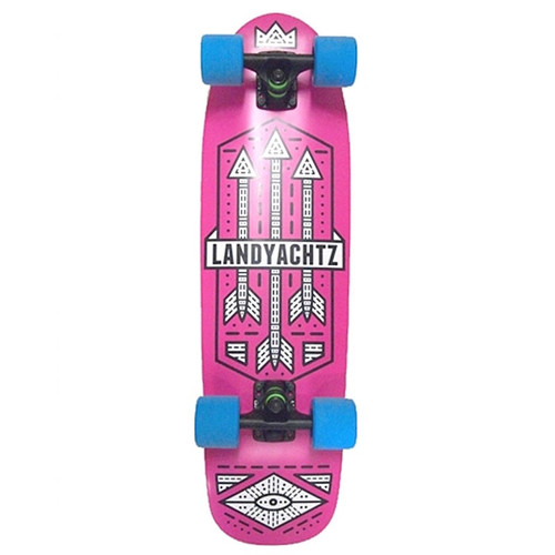 Landyachtz 28.5" Dinghy Pink Arrows Skateboard Complete