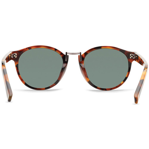 VonZipper STAX Havana Tortoise Gloss Vintage Grey Blue Flash Sunglasses