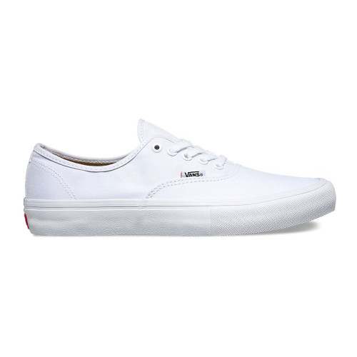 Vans Authentic Pro Skate Shoes - True White / True White