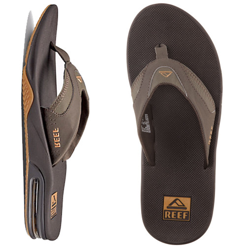 Reef Fanning Brown / Gum Mens Sandals