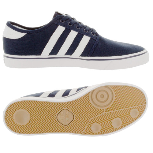 Adidas Seeley Navy / White / Black Skate Shoes