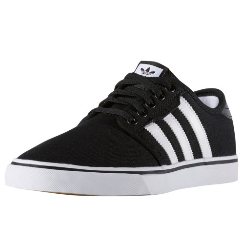 Adidas Seeley Black / White / Gum Skate Shoes 1