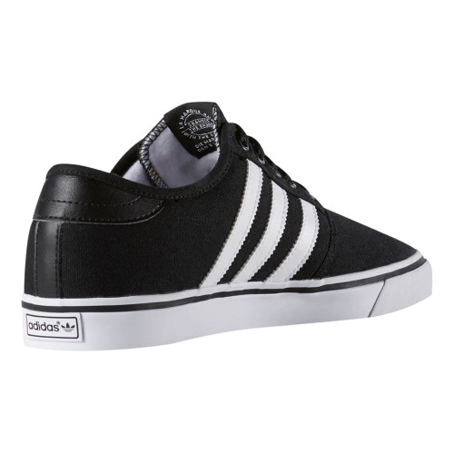 Adidas Seeley Black / White / Gum Skate Shoes 1