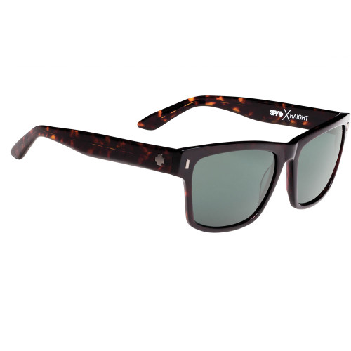 Spy HAIGHT Dark Tortoise with Happy Grey Green Sunglasses