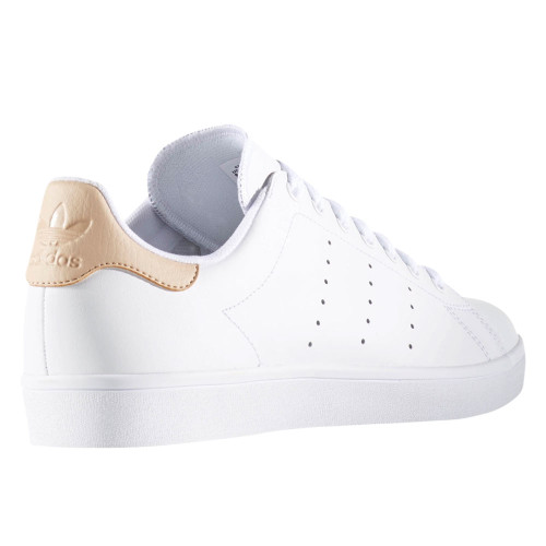 Adidas Stan Smith Vulc White / Pale Nude / Gold Metallic Shoes