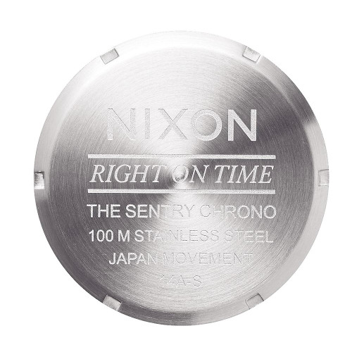 Nixon SENTRY Chrono Leather Surplus / Brown Watch