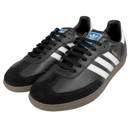 Adidas SAMBA Black / White / Gum Skate Shoes