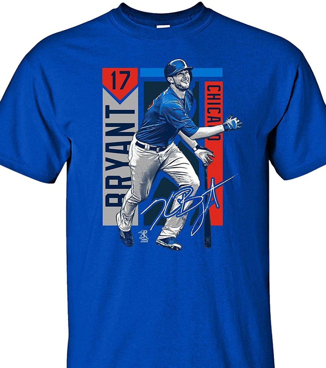 MLB Kris Bryant Colorblock Mens Tee Shirt Short Sleeve - Sportsamerica  Sports Cards