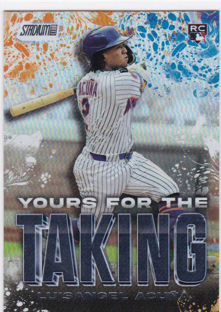 2025 Topps Stadium Club#YK-8 LuisAngel Acuna Yours for the Taking 