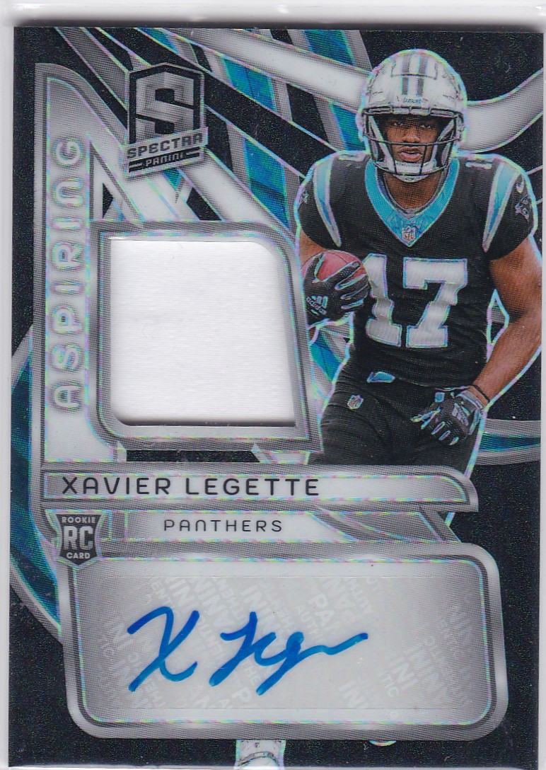 2024 Panini Spectra #APA-XLE Aspiring Patch Auto RPA Xavier
